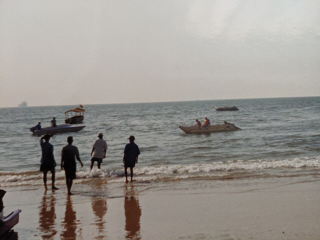 A quiet beach moment on the Goa coast